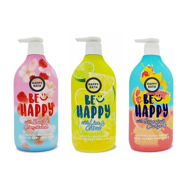 HAPPY BATH 생기있느 피부 스마일 바디워시 900g