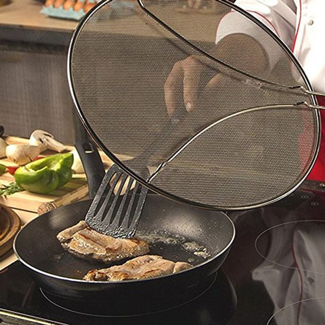 오일커버 후라이팬 프라이팬뚜껑 기름튐방지 튀김부침