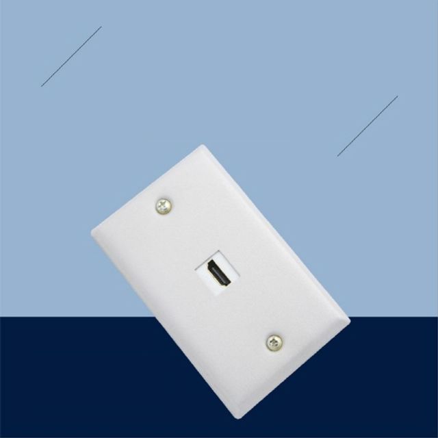 HDMI F F 월 플레이트 Wall Plate 알루미늄 재질 HDM