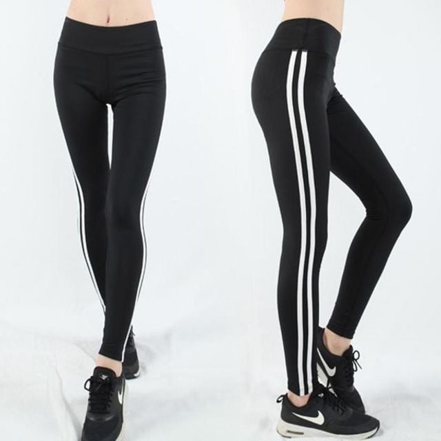 트레이닝 두줄 요가복 레깅스 다리 길어보이는 팬츠 트레이닝복