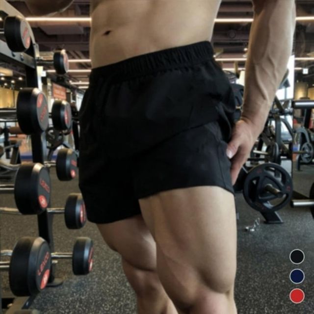 면 반바지 빅사이즈 홈웨어 커플룩 5부 남성 바캉스