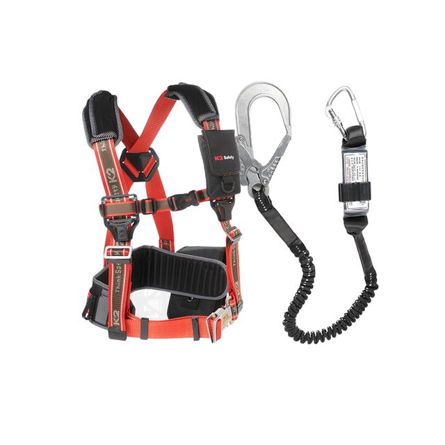 K2Safety KB9102(OR) 싱글엘라스틱 상체식 안전벨트