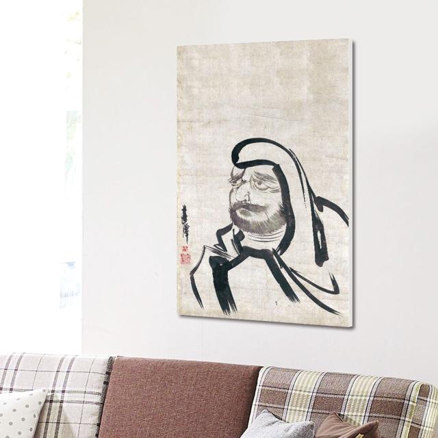 액운을 막아주는 그림 달마도 캔버스 액자