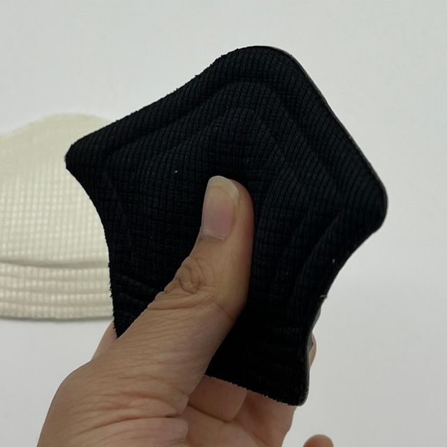 뒤꿈치 운동화 물집방지패드 2P 블랙 10mm