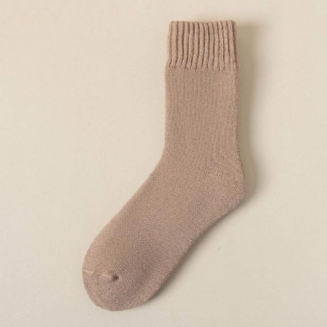 여자 겨울 중목 양말 2개묶음 따뜻한 패션 긴양말