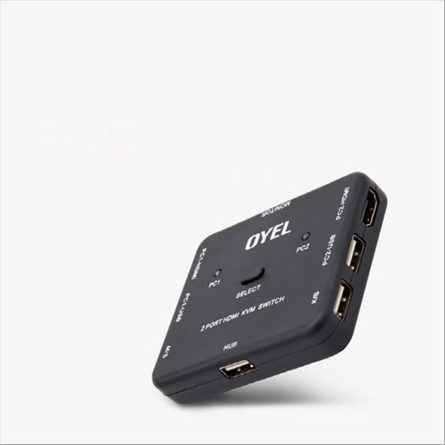 HDMI 2포트 KVM 스위치 2대1 4K 30Hz
