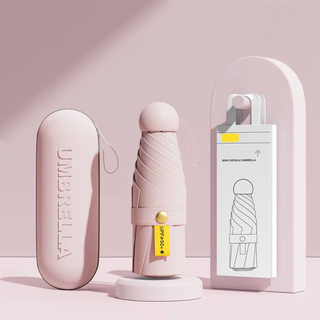 경량 미니 우산 가벼운 접이식 우양산, uv 차단 휴대용