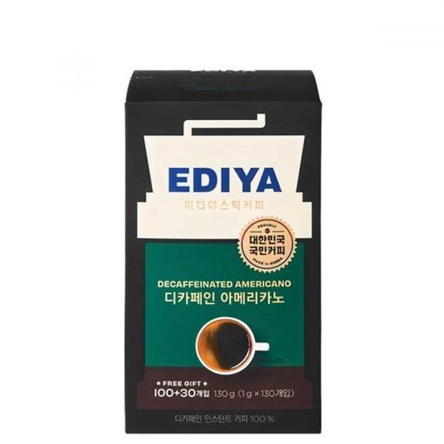 디카페인커피 아메리카노스틱 스틱커피 믹스 원두 원두커피 블렌딩 블랙 탕비실 스틱