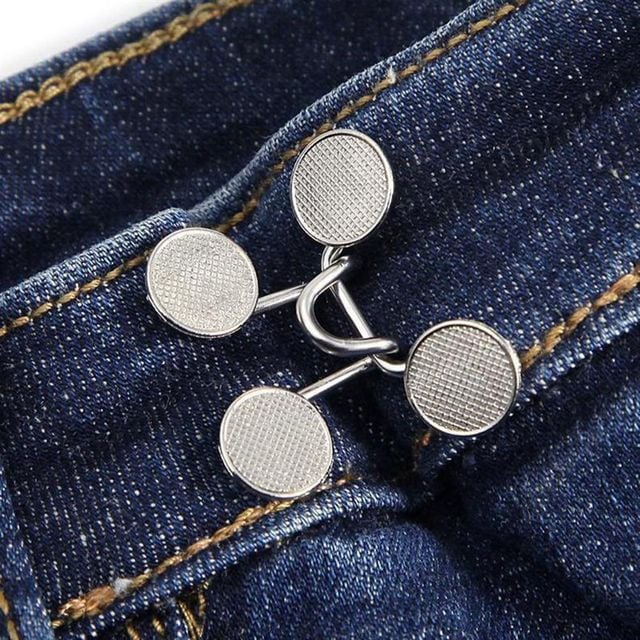 바지 허리 조절 단추