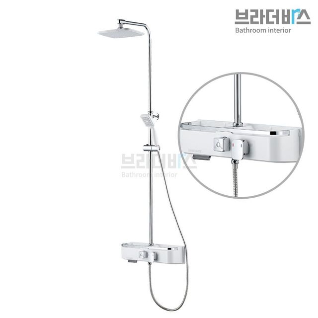 선반형샤워기 레인샤워 선반형레인샤워 샤워수전