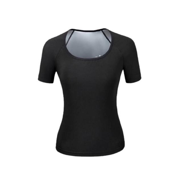 여성 반팔 땀복 티셔츠 1P 스판 트레이닝 운동 헬스복