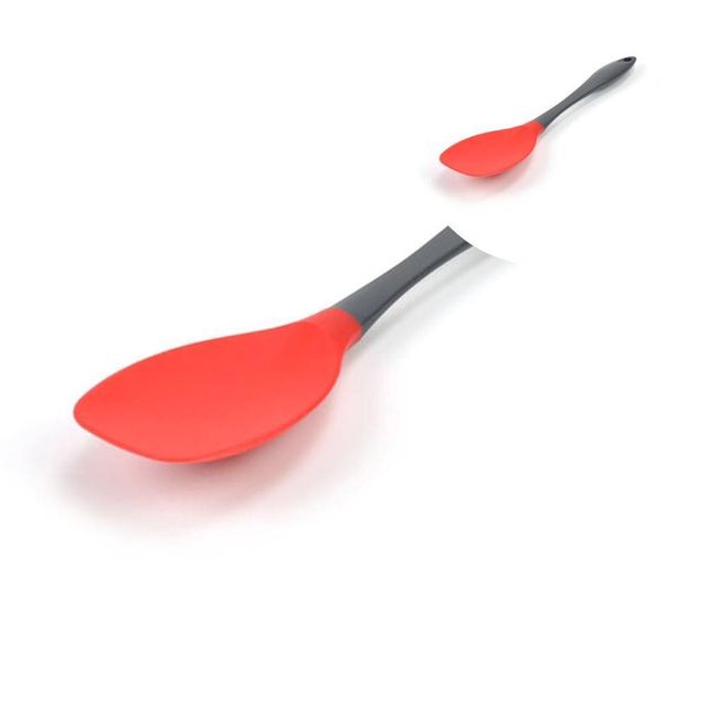실리콘 알뜰스푼 랜덤 국산실리콘주걱 볶음주걱