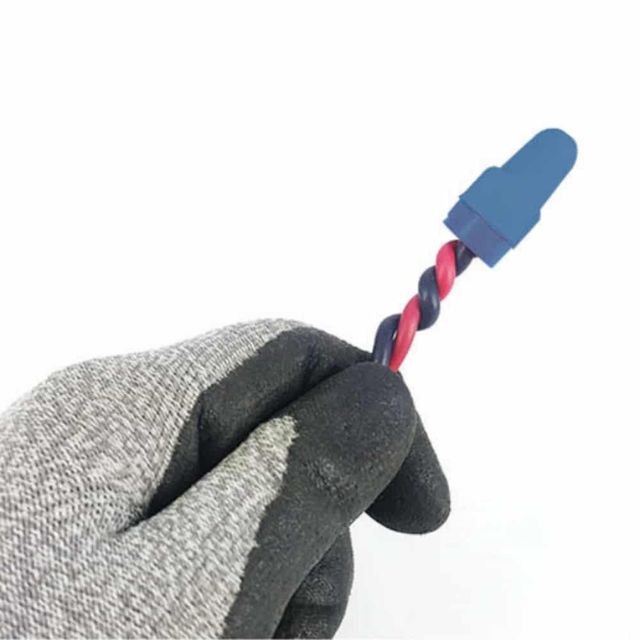 와이어 커넥터 100P (청색) 산업용커넥터 전기공사자재