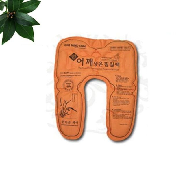 찜질팩 한 어깨전용 면 냉온 황토