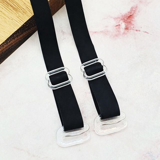 브라끈 여름 숄더 비치 교체용 브라끈 1cm블랙