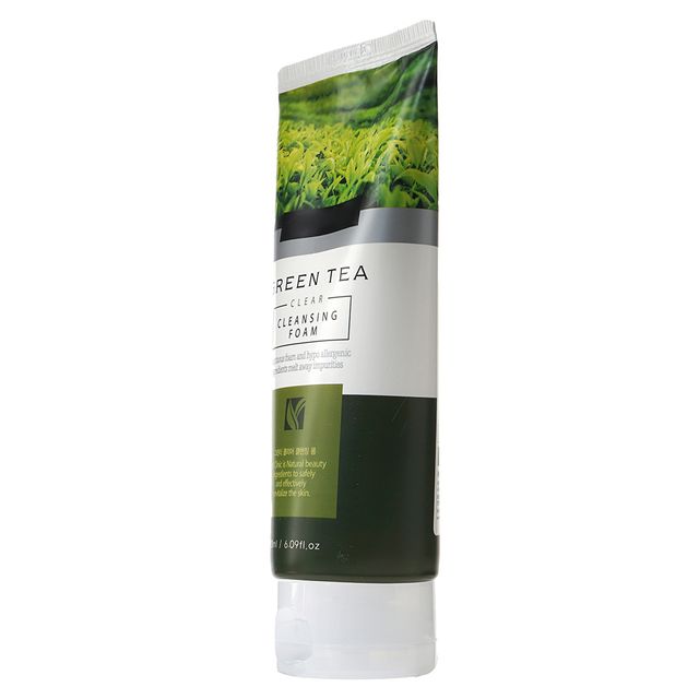 산뜻한 피부 세안 클렌징폼 180ml 그린티 녹차