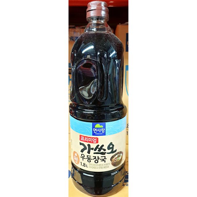 가쓰오 장국 프리미엄 면사랑 1.8L 육수 국물 소스