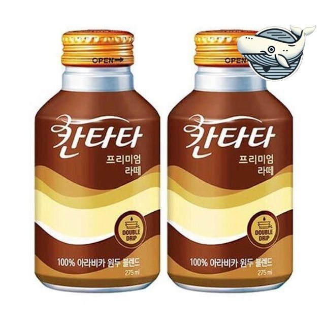 라떼 캔커피 275ml 사무실 여유로운
