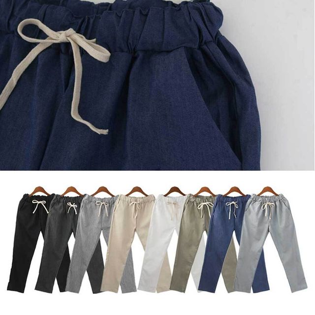남자 9부 밴딩 팬츠 마바지 데일리 캐주얼 스타일