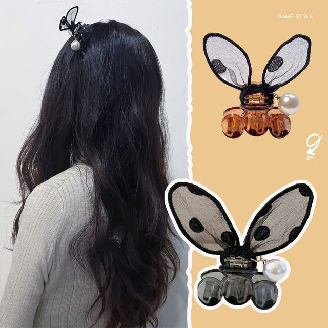 나비 반머리 집게삔 미니 헤어 집게핀 3개세트 FS003