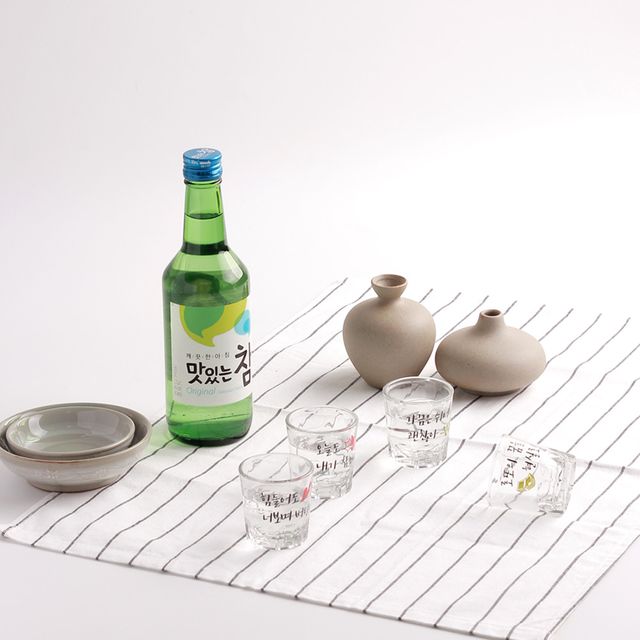 샐러리 소주잔 소주컵 세트