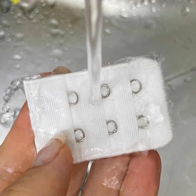 2단 브라연장후크 (화이트) 브래지어후크 브라후크 브래지어연결후크 브래지어연장후크 브래지어연장