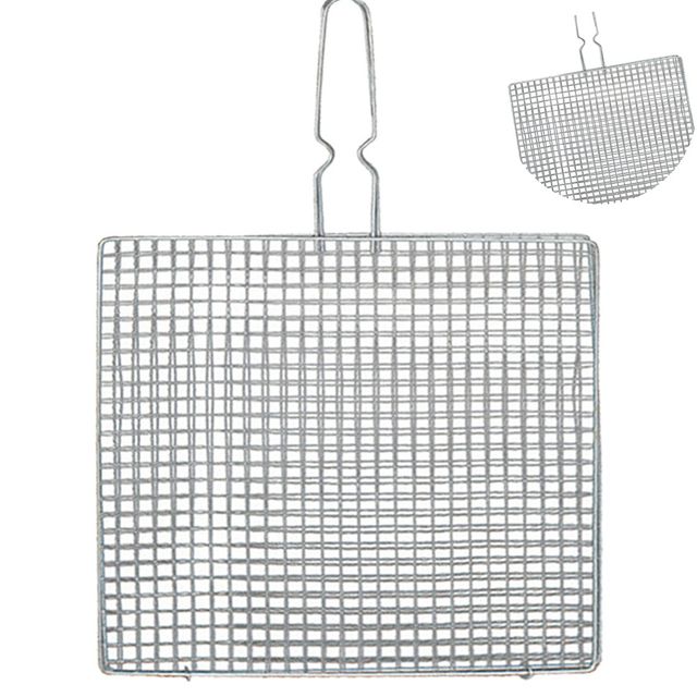 구이불판 사각석쇠 접석쇠 260mm x 260mm