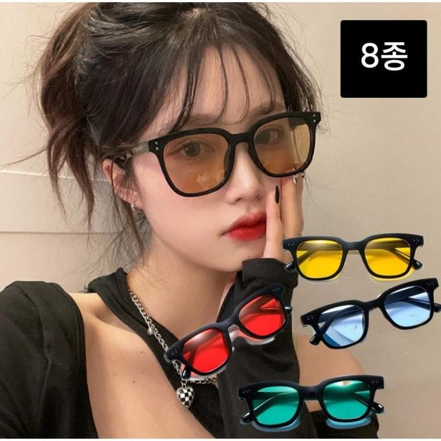 남녀공용 패션 인싸 틴트 선글라스