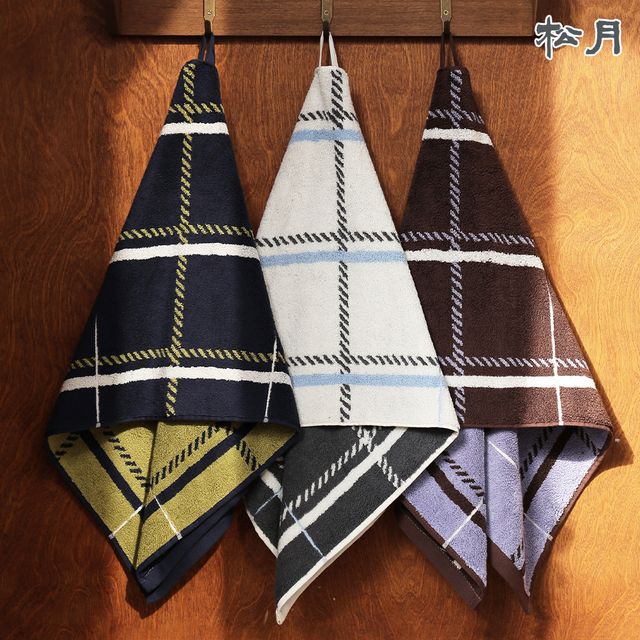 혜명몰 송월 양면배색 수건 CM체크 200g 560GSM 40x90cm 코마사 30수 호텔타월 세면타월 코마사타올 체크수