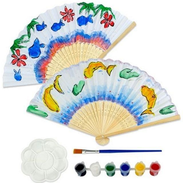 만들기 체험 그리기 합죽선 부채 그림 키트 꾸미기 미술용