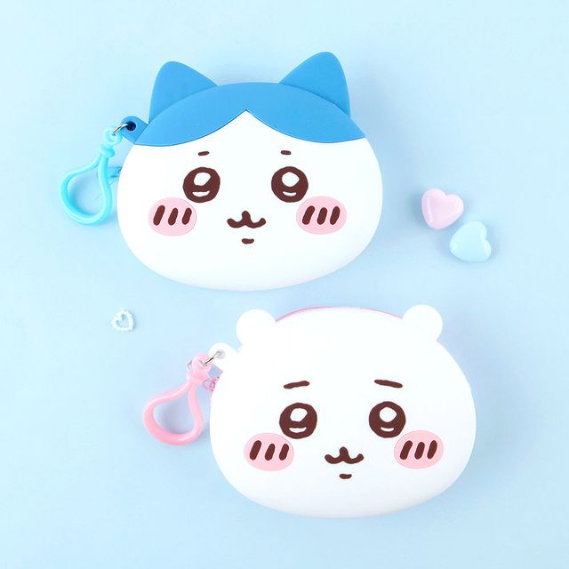 WL 먼작귀 실리콘 파우치-랜덤