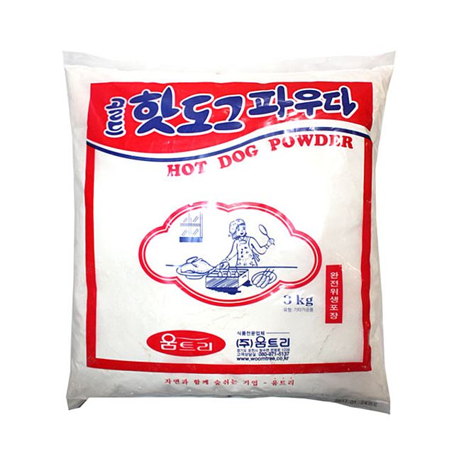 움트리 골드핫도그파우다3kg