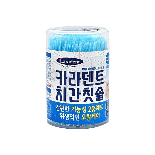 카라덴트 치간칫솔 300개입 대용량 구강 케어
