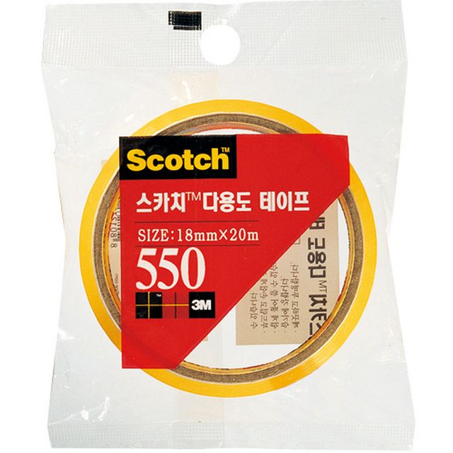 스카치 다용도테이프-3인치 550 18mmx20M 3M