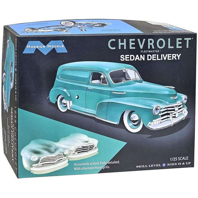 CHEVROLET 아카데미과학 1948 조립 자동차 완구 SEDAN DELIVERY 장난감