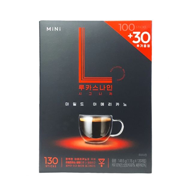 남양 루카스나인 마일드 아메리카노 (100T+30T)x4개