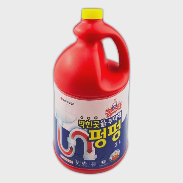 엘지 홈스타 막힌곳을 부탁해 펑펑 배수구 세정제 2L