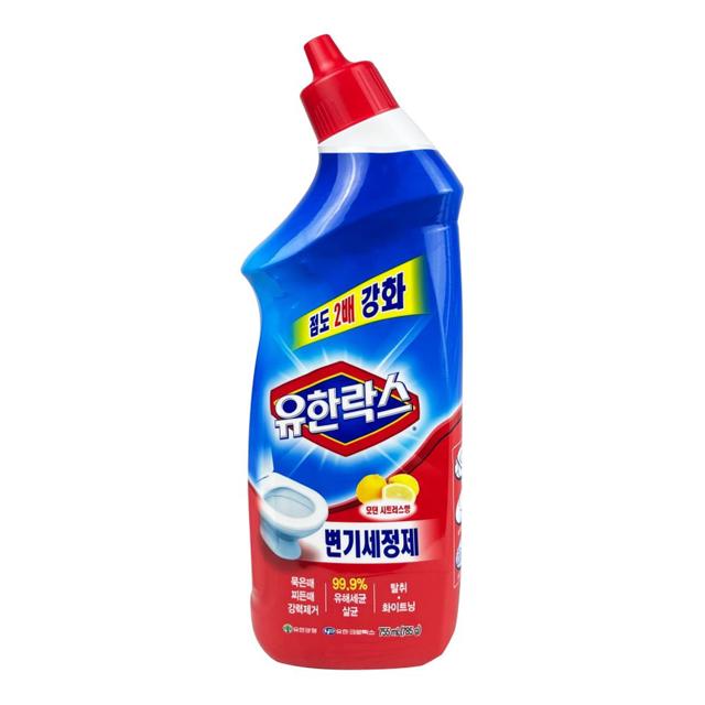 유한락스 변기세정제 모던시트러스향 755ml - 0