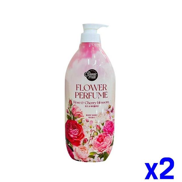 TBZ 향기나는 바디워시 로즈 950ml x2개 바디용품