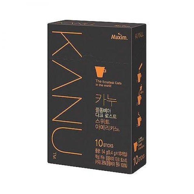 맥심 카누 다크로스트스위트 아메리카노 10T 커피 2개