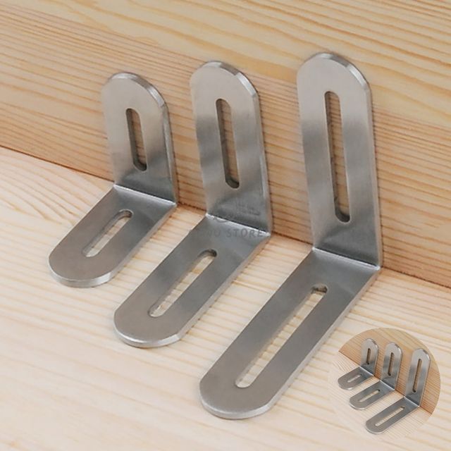 벽선반 각철 꺾쇠 스텐 3T, DIY 선반 설치 부자재