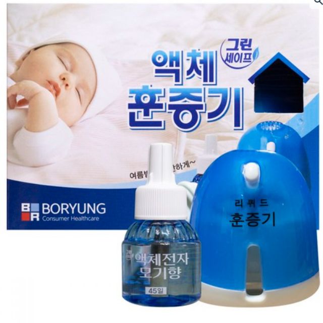 액체훈증기 세트 플러그형 모기향 기기