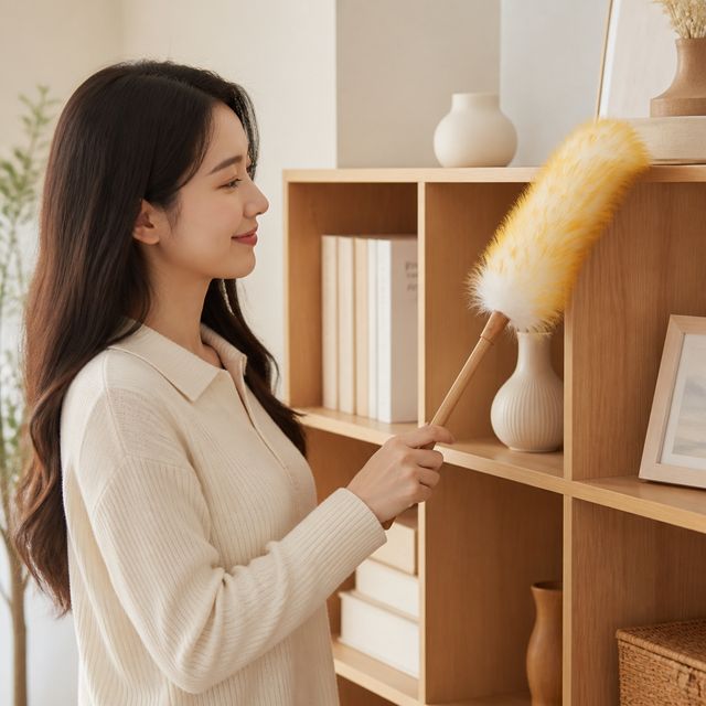 차량용 실내 청소도구 먼지떨이 거실 장식품 인테리어 먼지제거기
