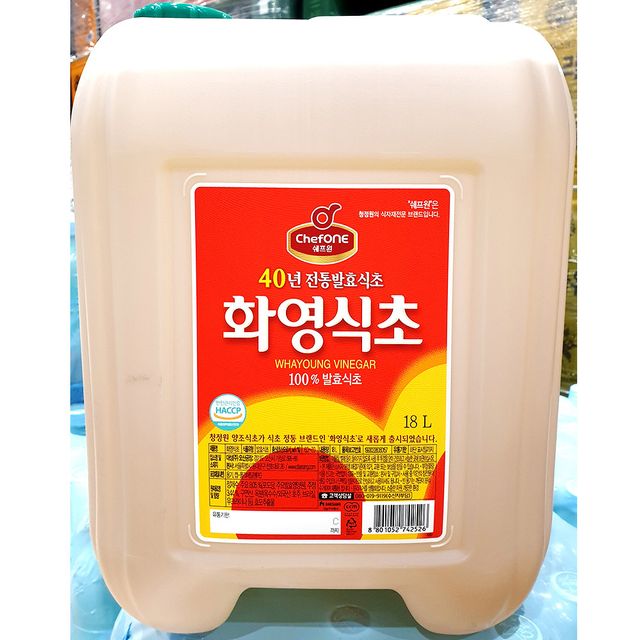 양조식초(화영 대상 18L) 양조식초 식초 화영식초 말