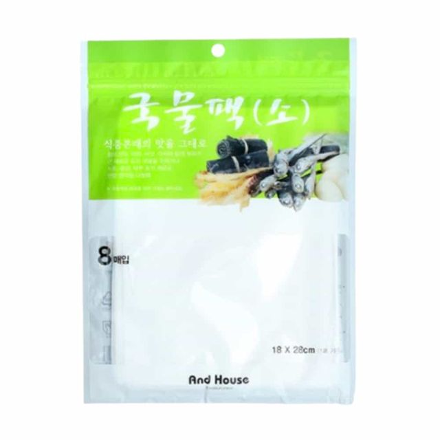 국물팩 소 8매입 육수파우치 소스팩 육수망
