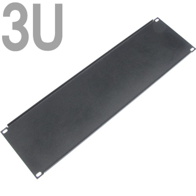 강원전자 넷메이트 허브랙 블랭크 판넬(3U/블랙) CYPN-3U(Black)