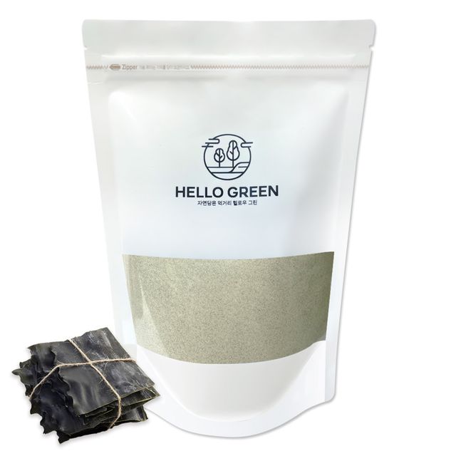 헬로우그린 국내산 완도 청정지역 다시마 가루 500g