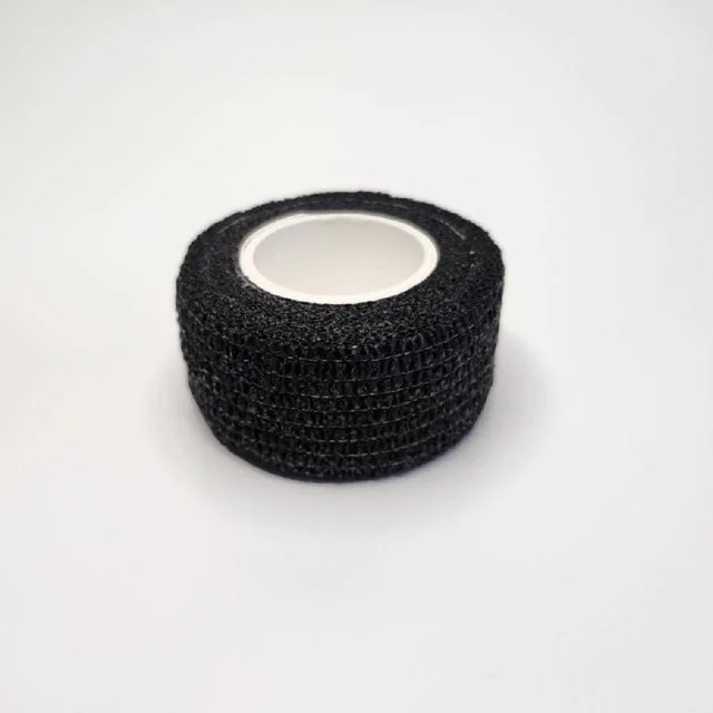 스포츠 테이핑 접착밴드 2.5cm 검정