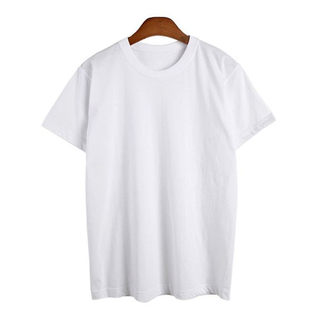 남자 빅사이즈 반팔 면 티셔츠 라운드 블랙 2XL
