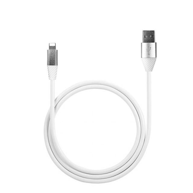AB-01 USB-8핀 케이블 화이트 1.8M